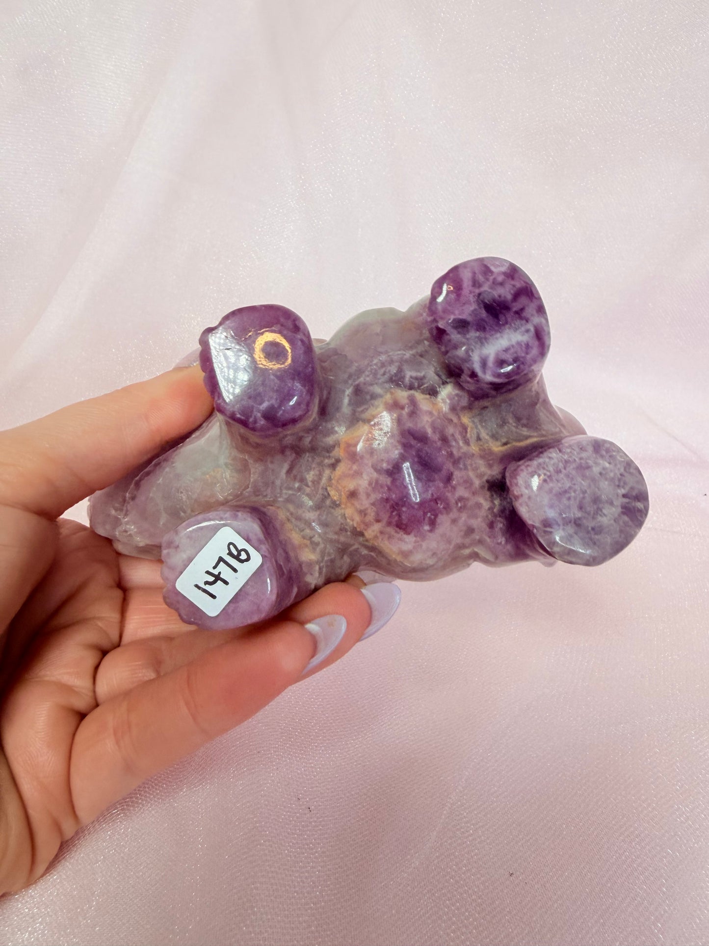 Craved Rainbow Flourite Elephant
