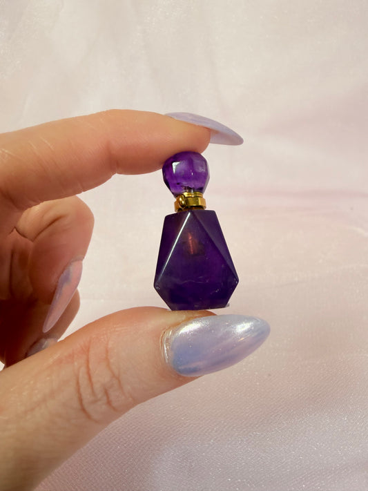 Amethyst Mini Perfume Bottle