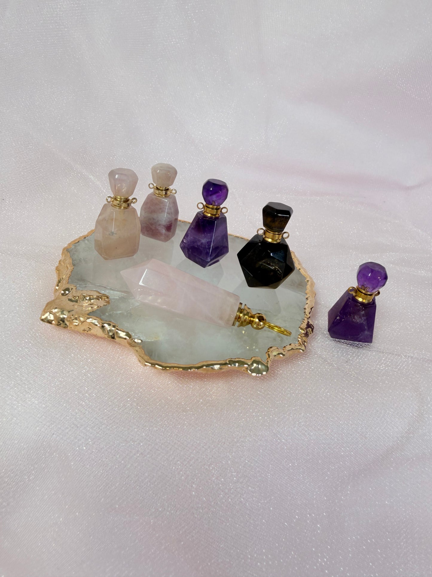Amethyst Mini Perfume Bottle