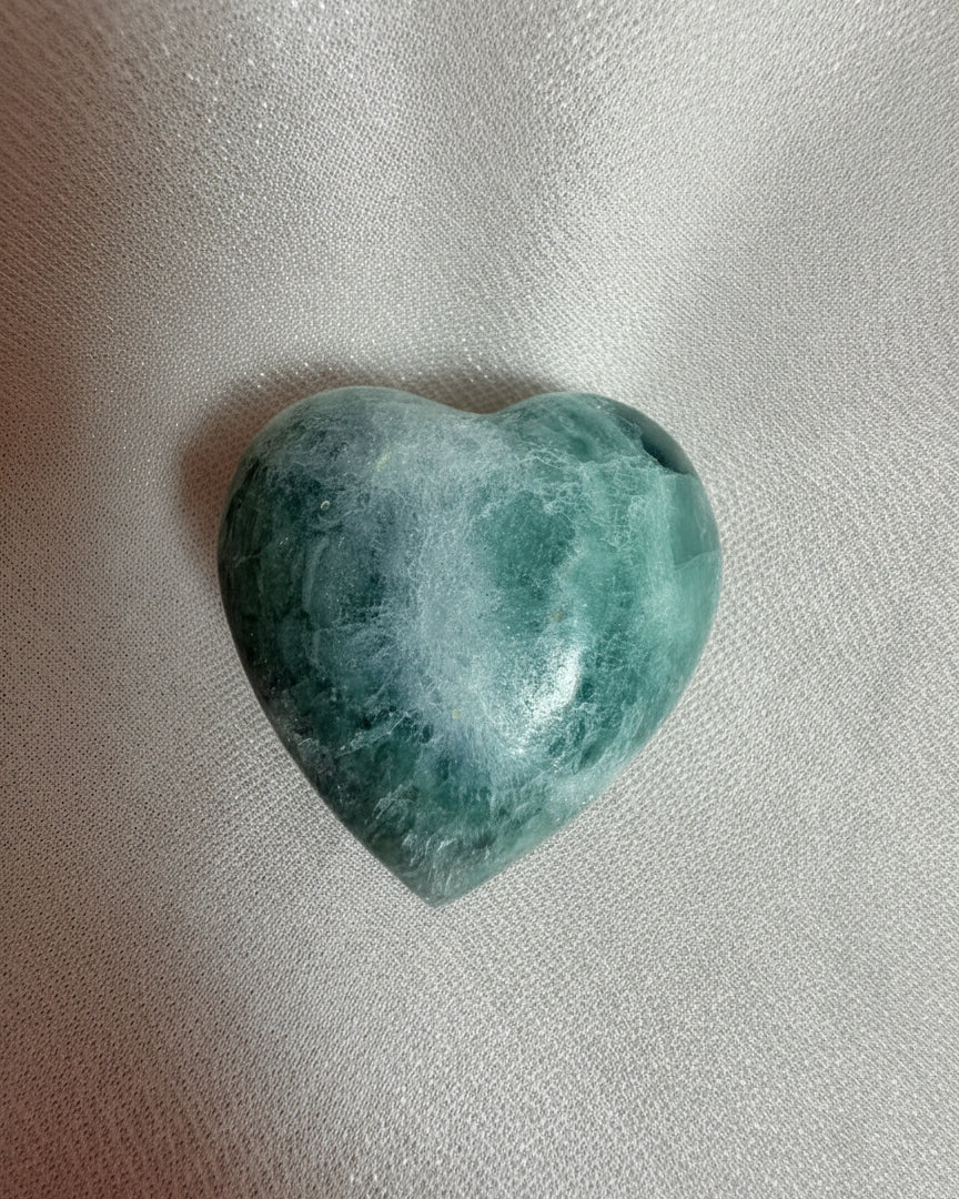 Mexican Fluorite Heart