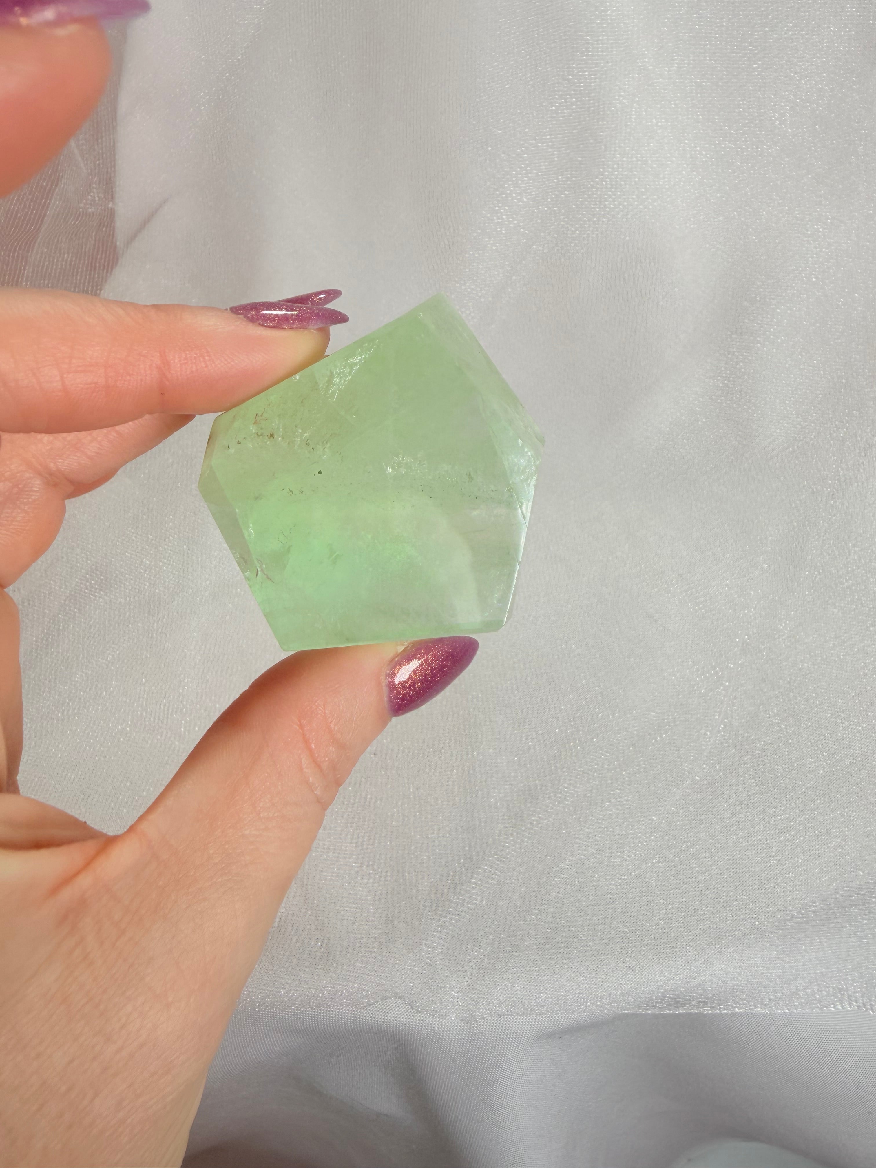 Green Fluorite Freeform