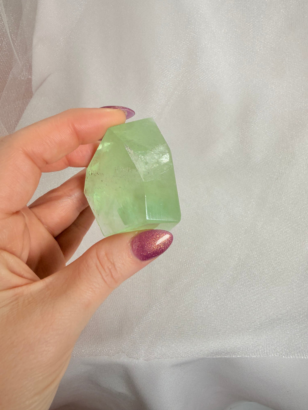 Green Fluorite Freeform