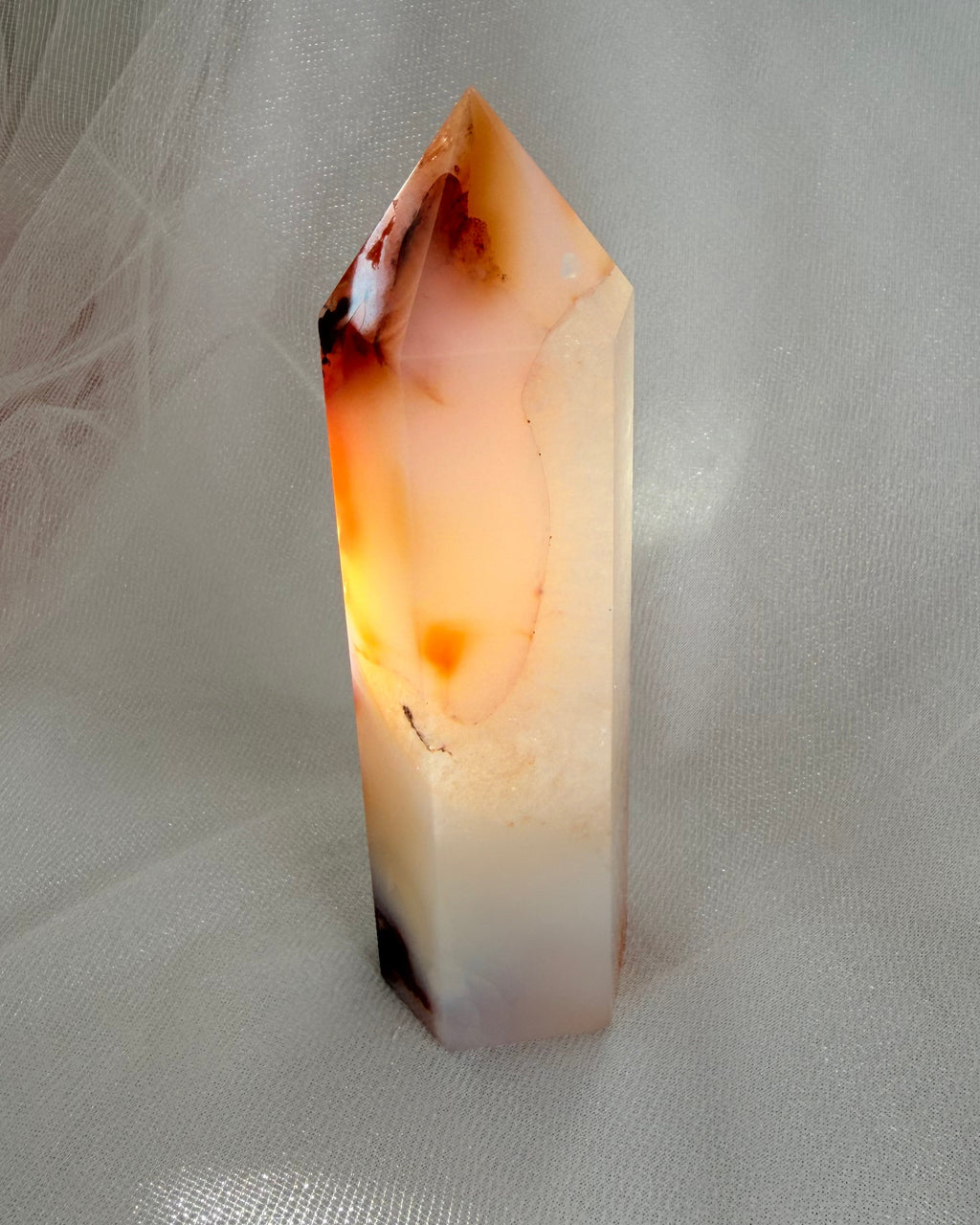Carnelian Agate Tower 57A