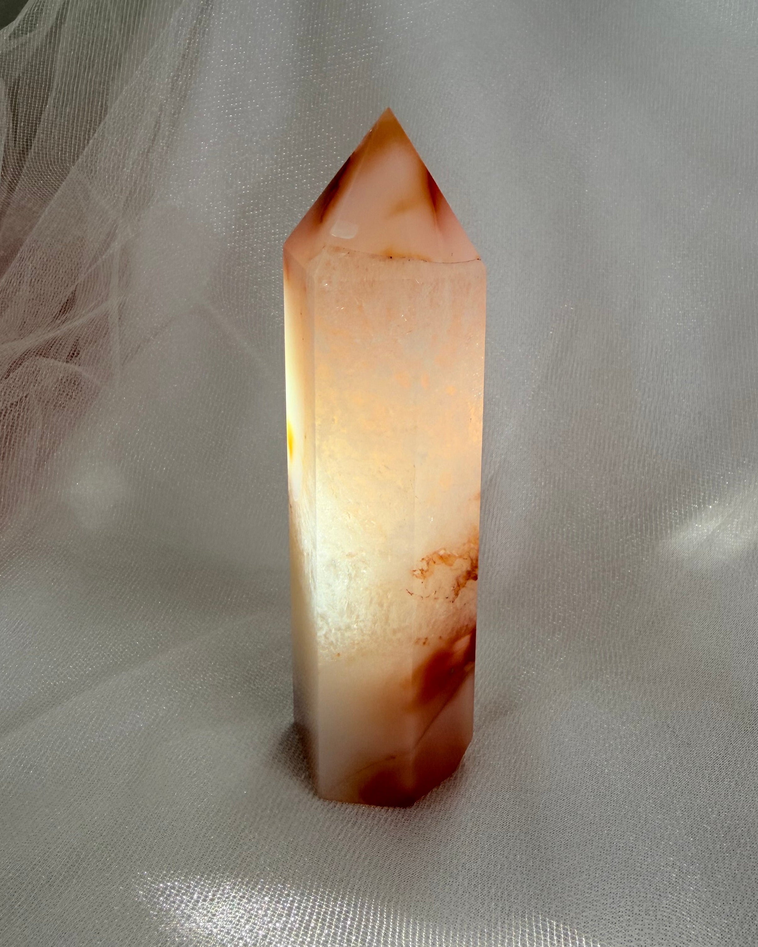 Carnelian Agate Tower 57A