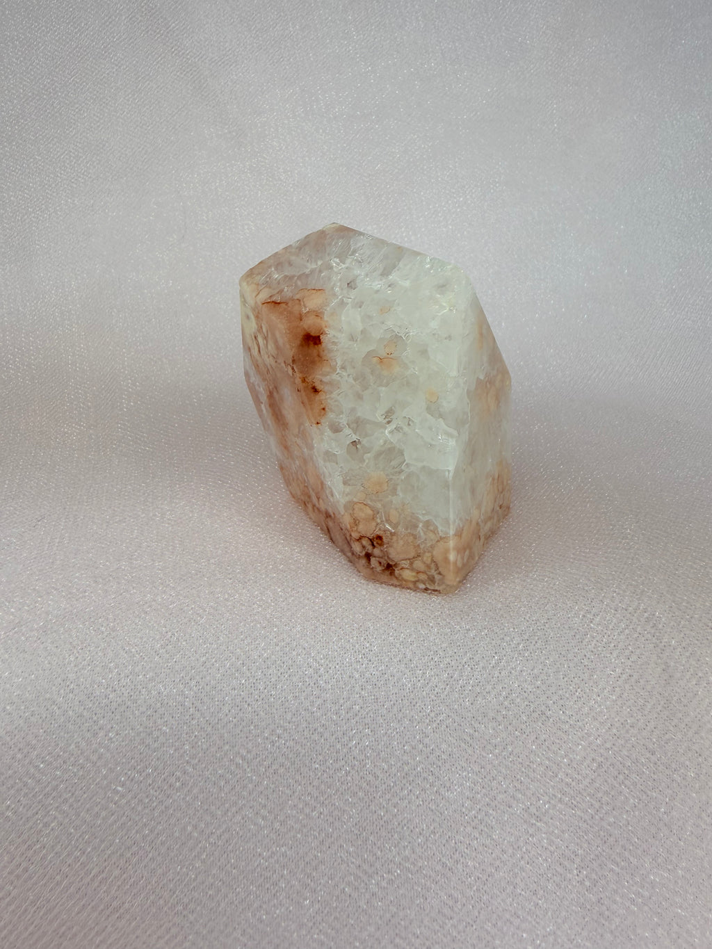 Carnelian Flower Amethyst Freeform