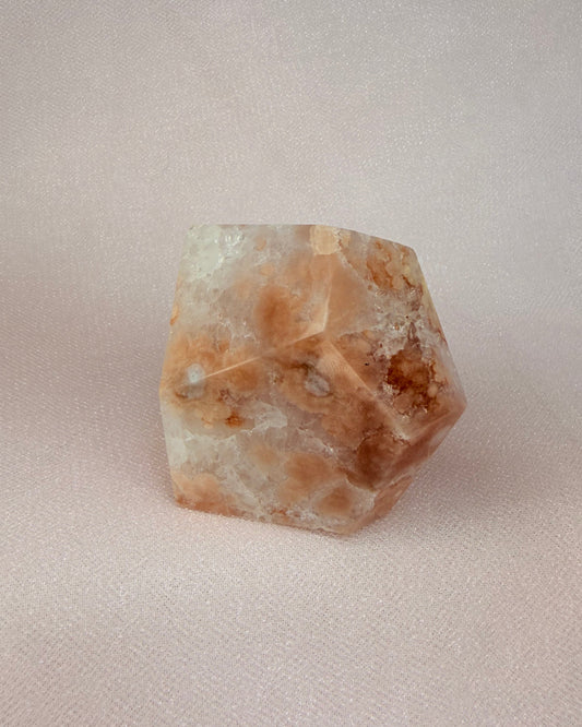 Carnelian Flower Amethyst Freeform