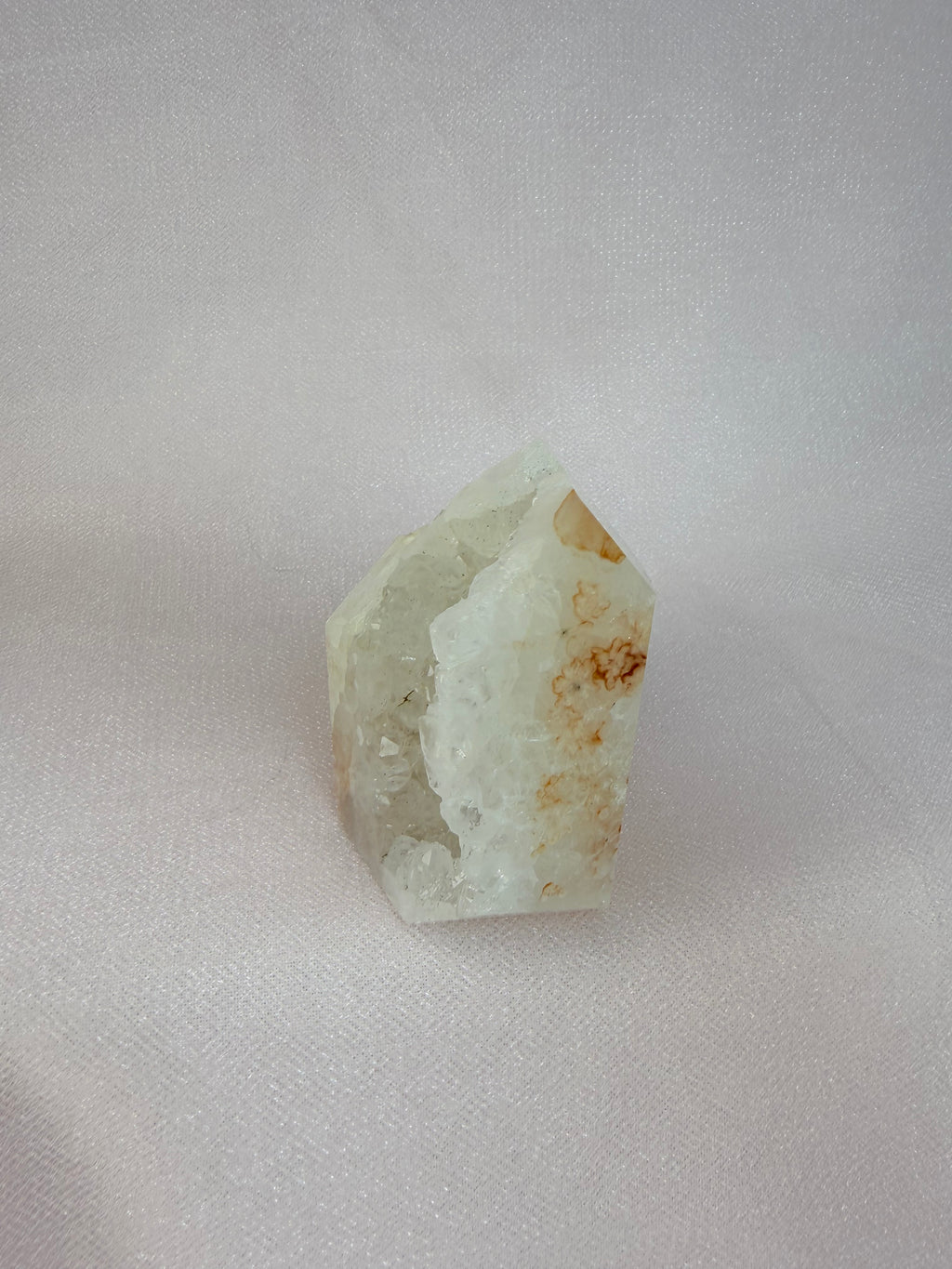 Carnelian Flower Amethyst Freeform