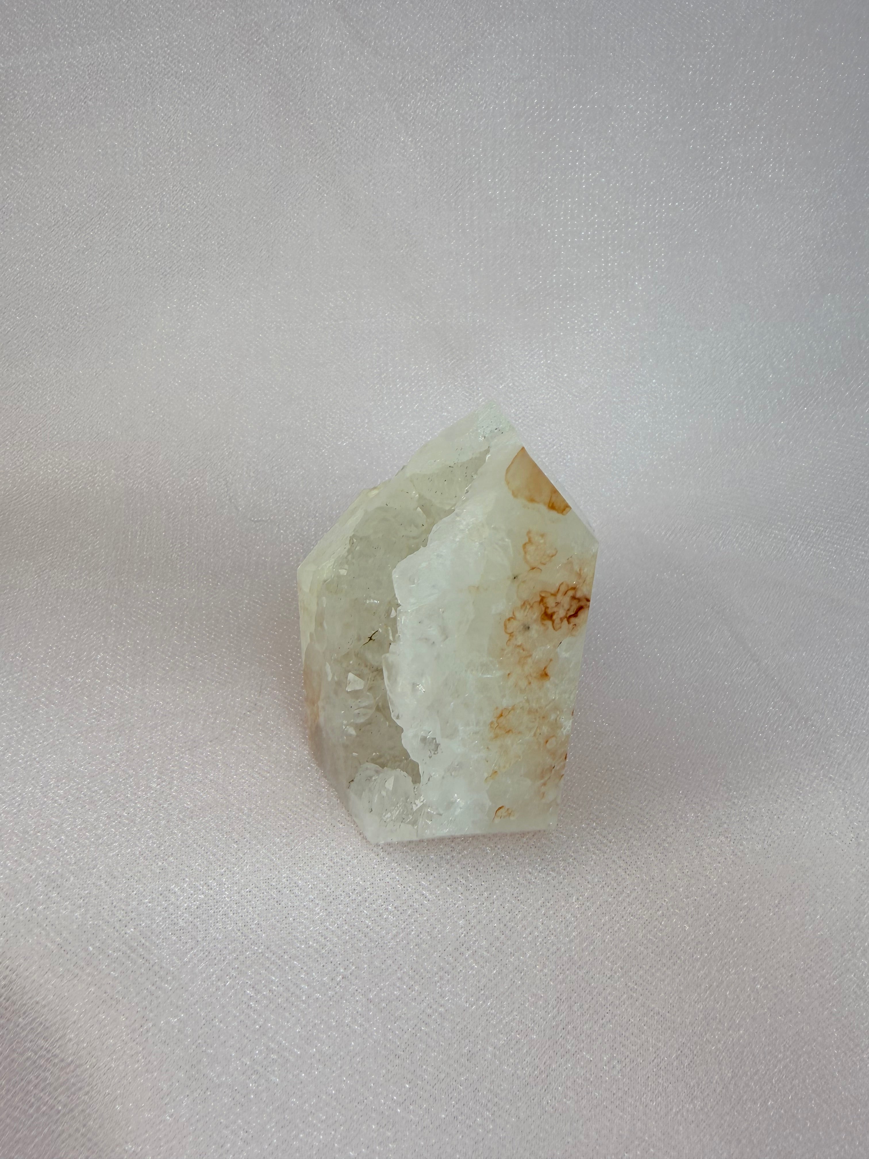 Carnelian Flower Amethyst Freeform