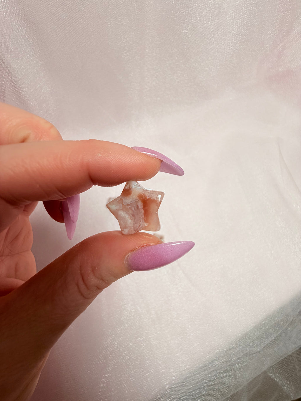 Flower Agate Star Mini