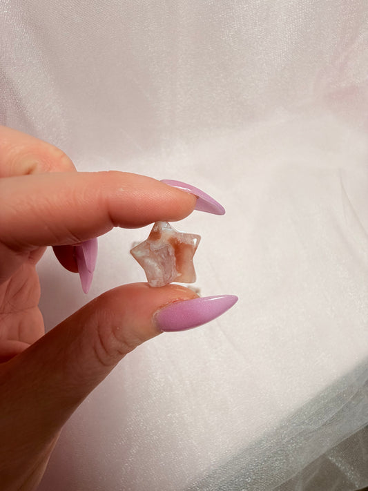 Flower Agate Star Mini