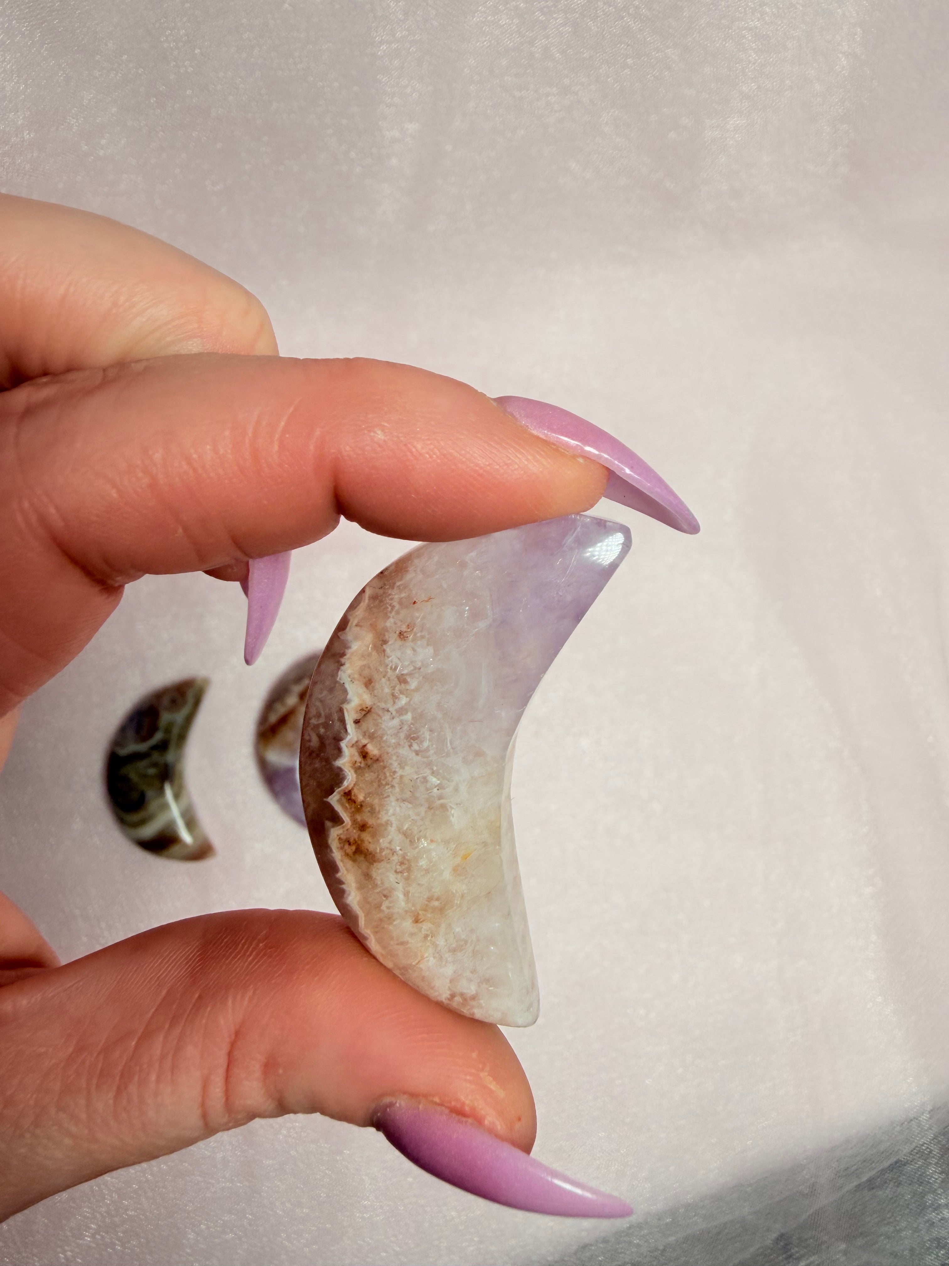 Crazy Lace Amethyst Moon Mini