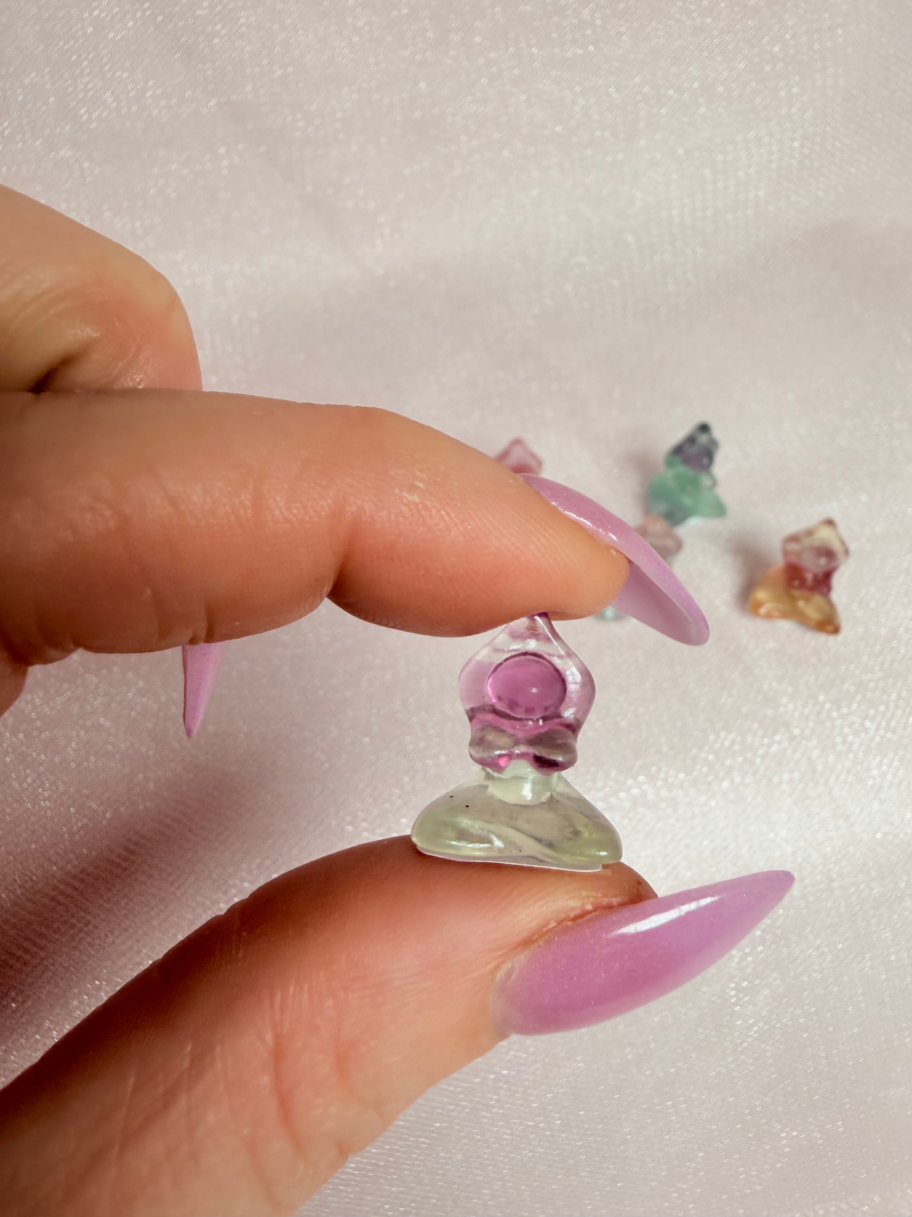 Fluorite Yoga Goddess Mini