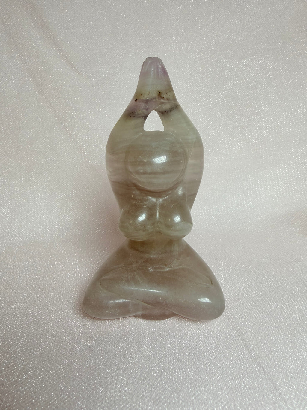 Fluorite Goddess Statue