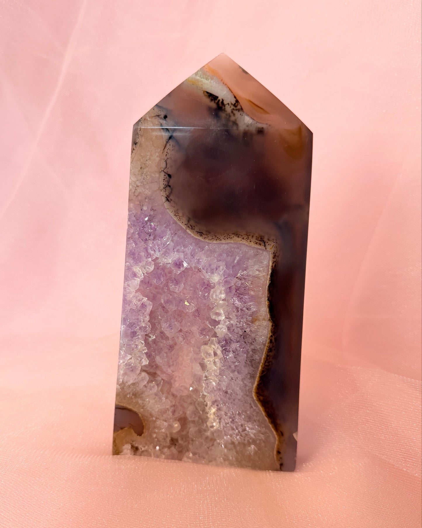 Amethyst Agate Tower Slab