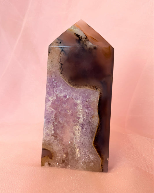 Amethyst Agate Tower Slab
