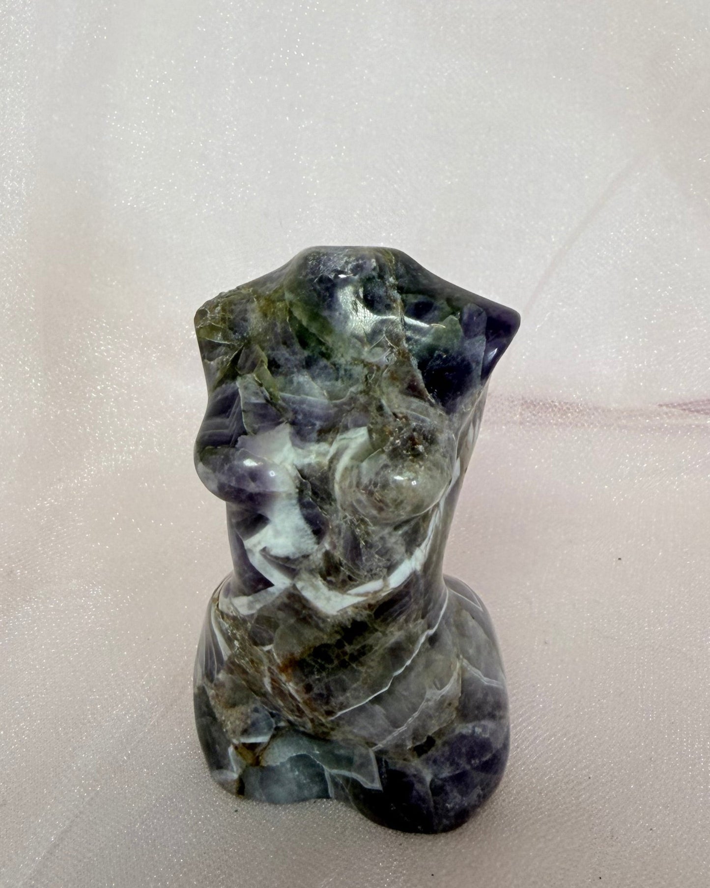 Dream Amethyst Goddess Carving