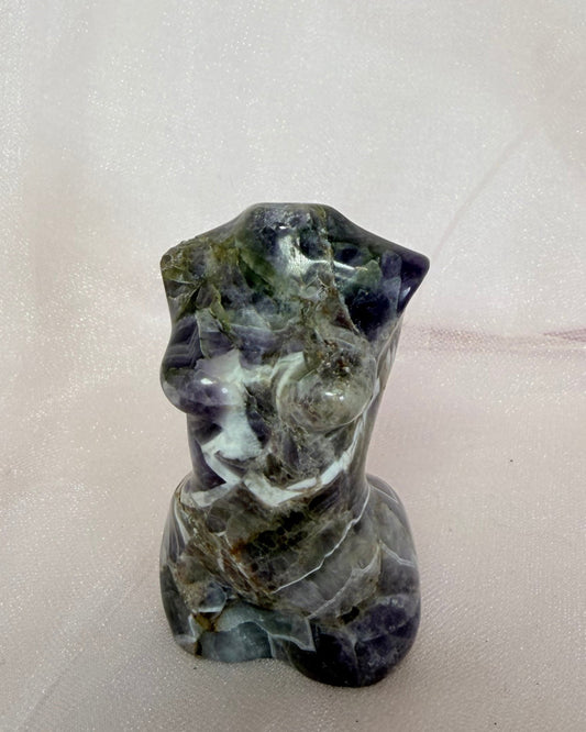 Dream Amethyst Goddess Carving