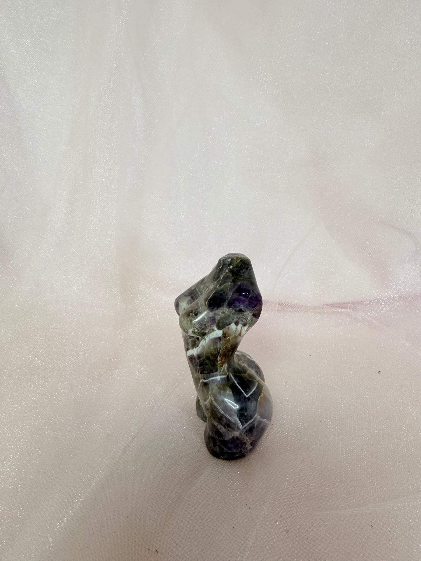 Dream Amethyst Goddess Carving