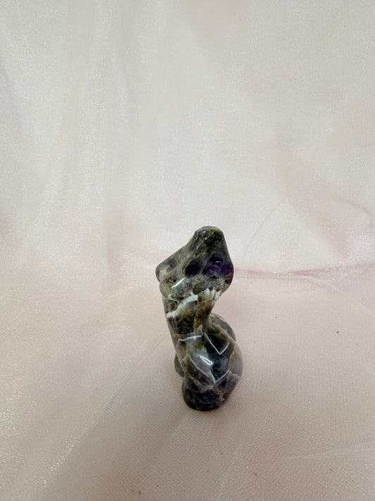 Dream Amethyst Goddess Carving