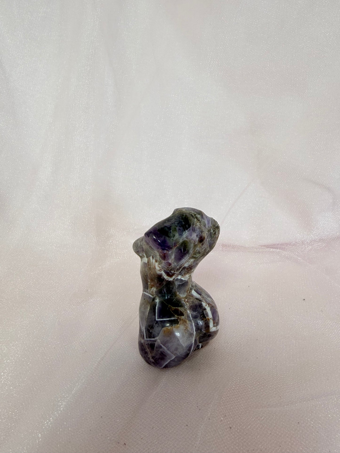 Dream Amethyst Goddess Carving