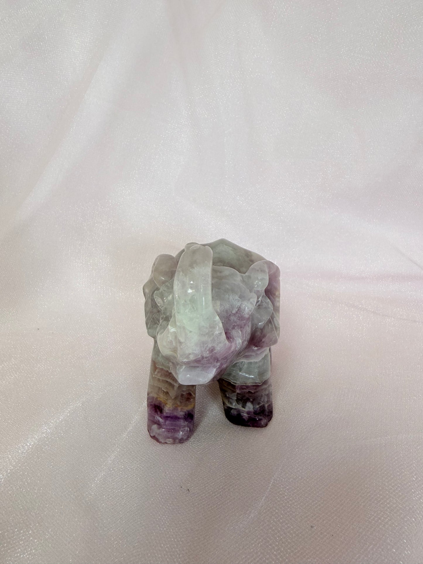 Craved Rainbow Flourite Elephant