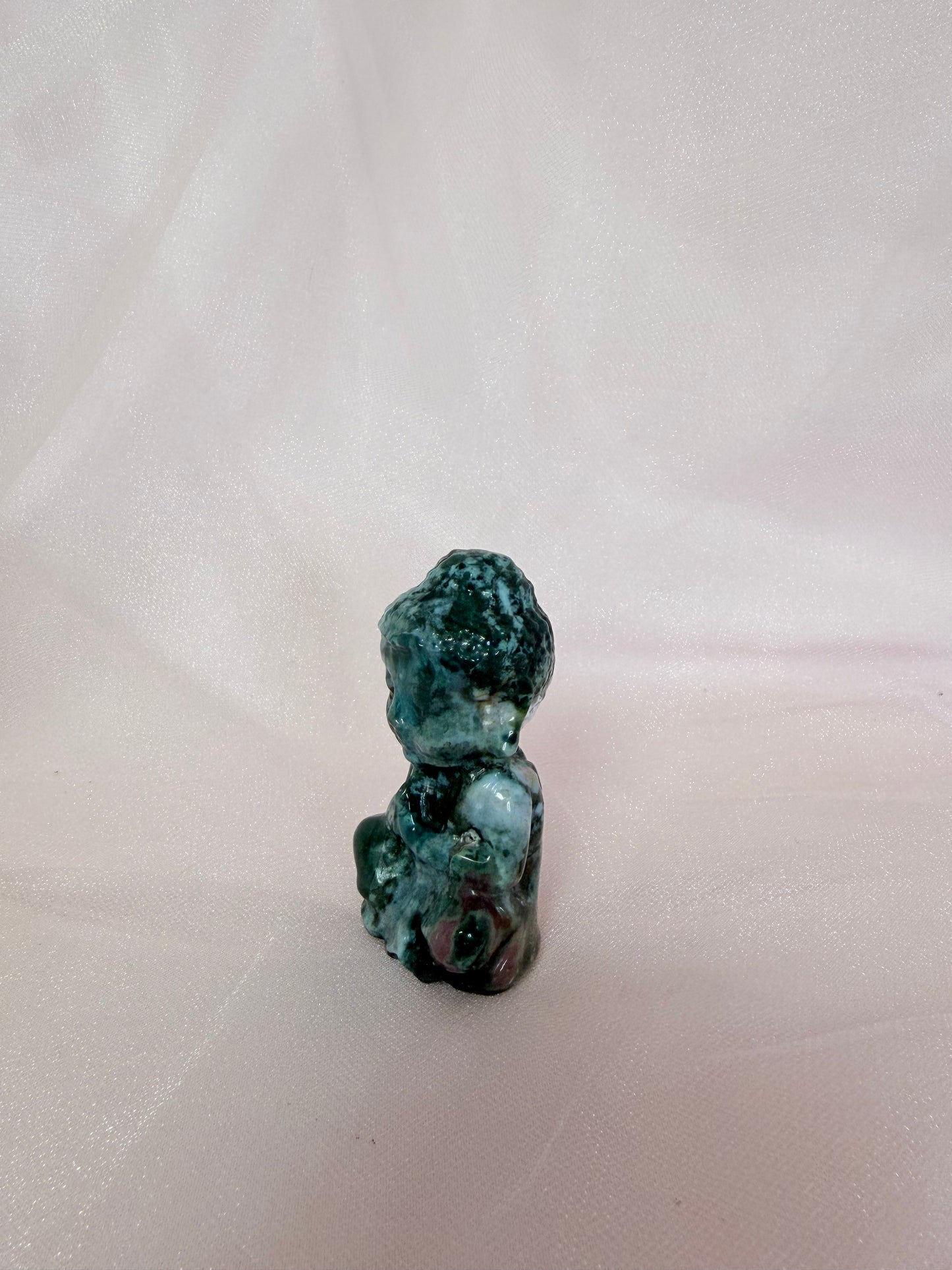 Carved Ocean Jasper  Buddah