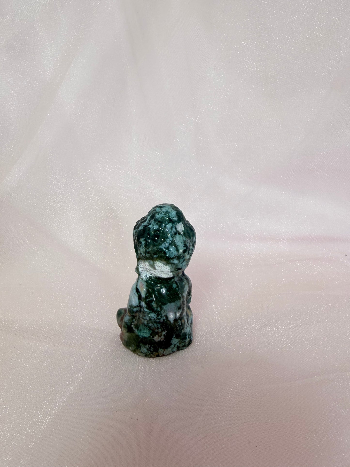 Carved Ocean Jasper  Buddah