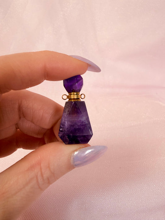 Amethyst Mini Perfume Bottle