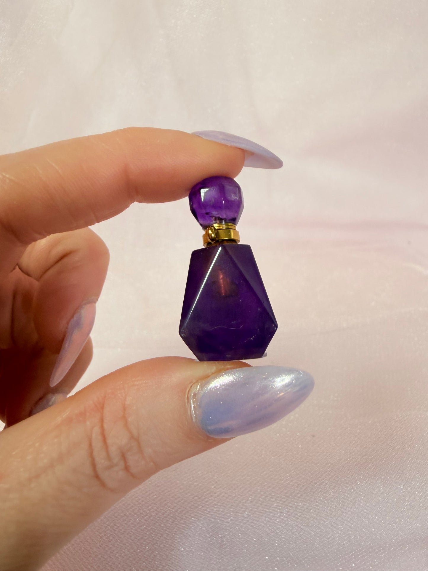 Amethyst Mini Perfume Bottle