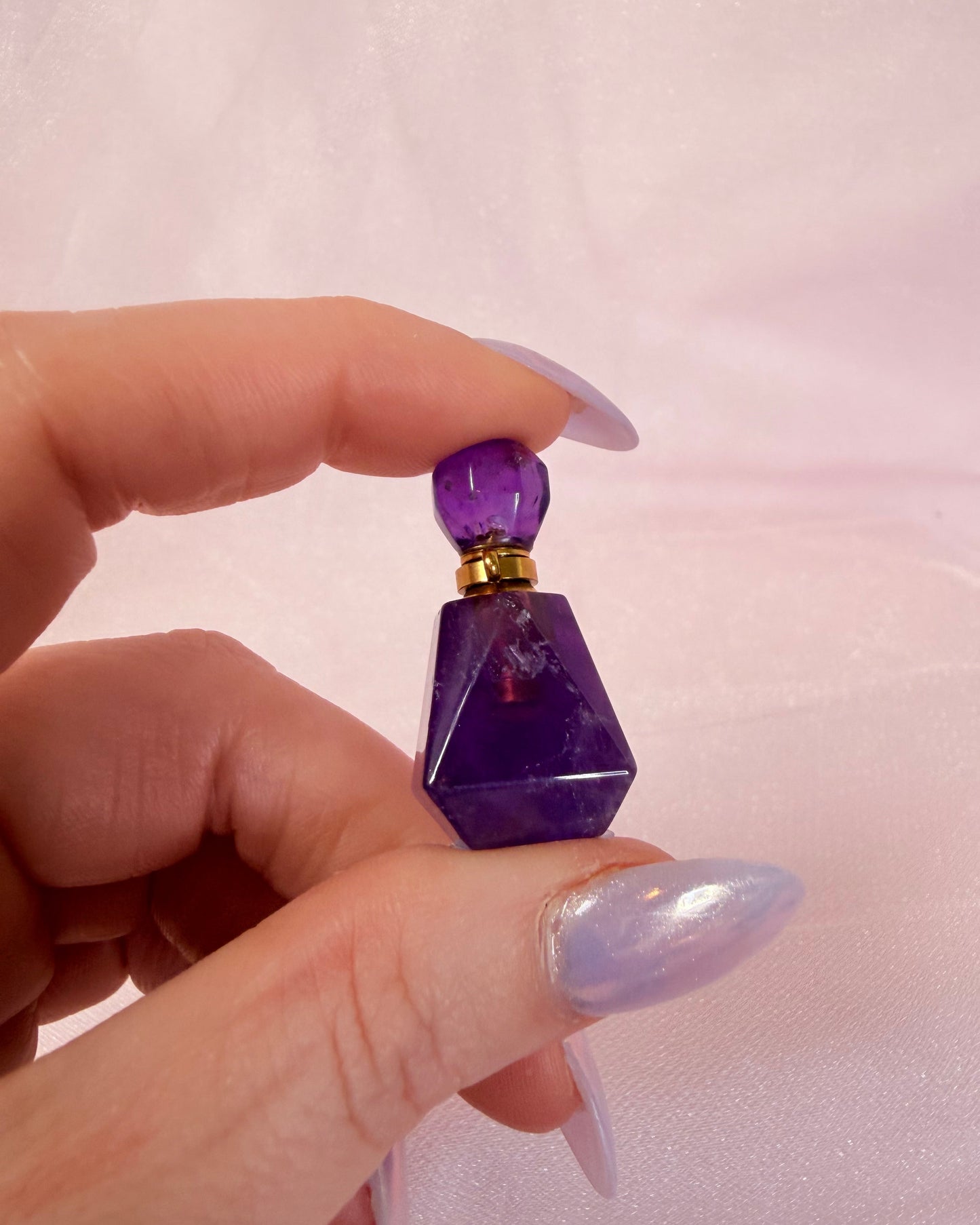 Amethyst Mini Perfume Bottle