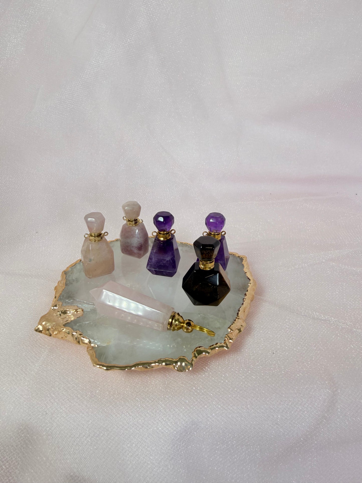 Tigers Eye Mini Perfume Bottle