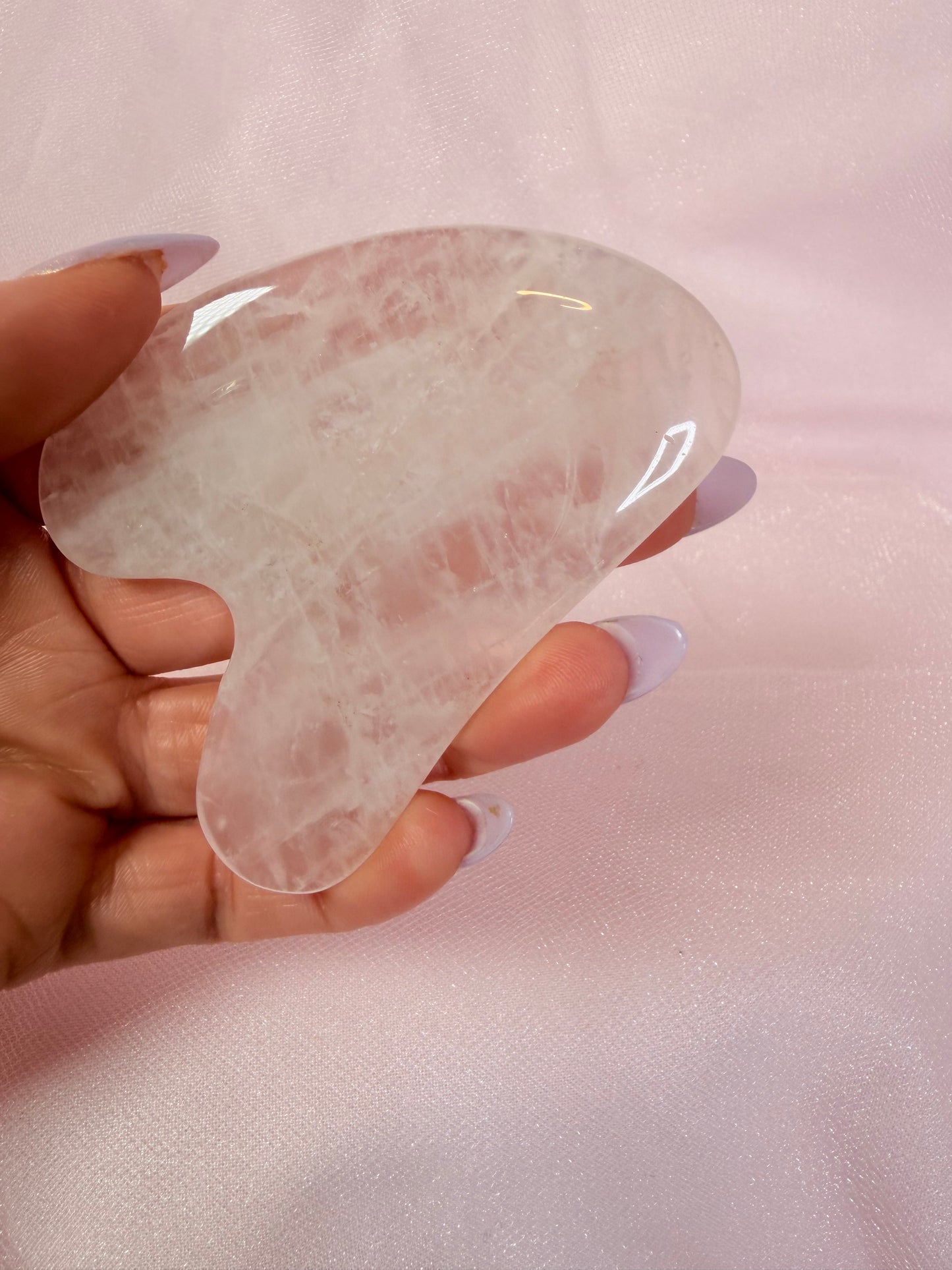 Rose Quartz Guasha