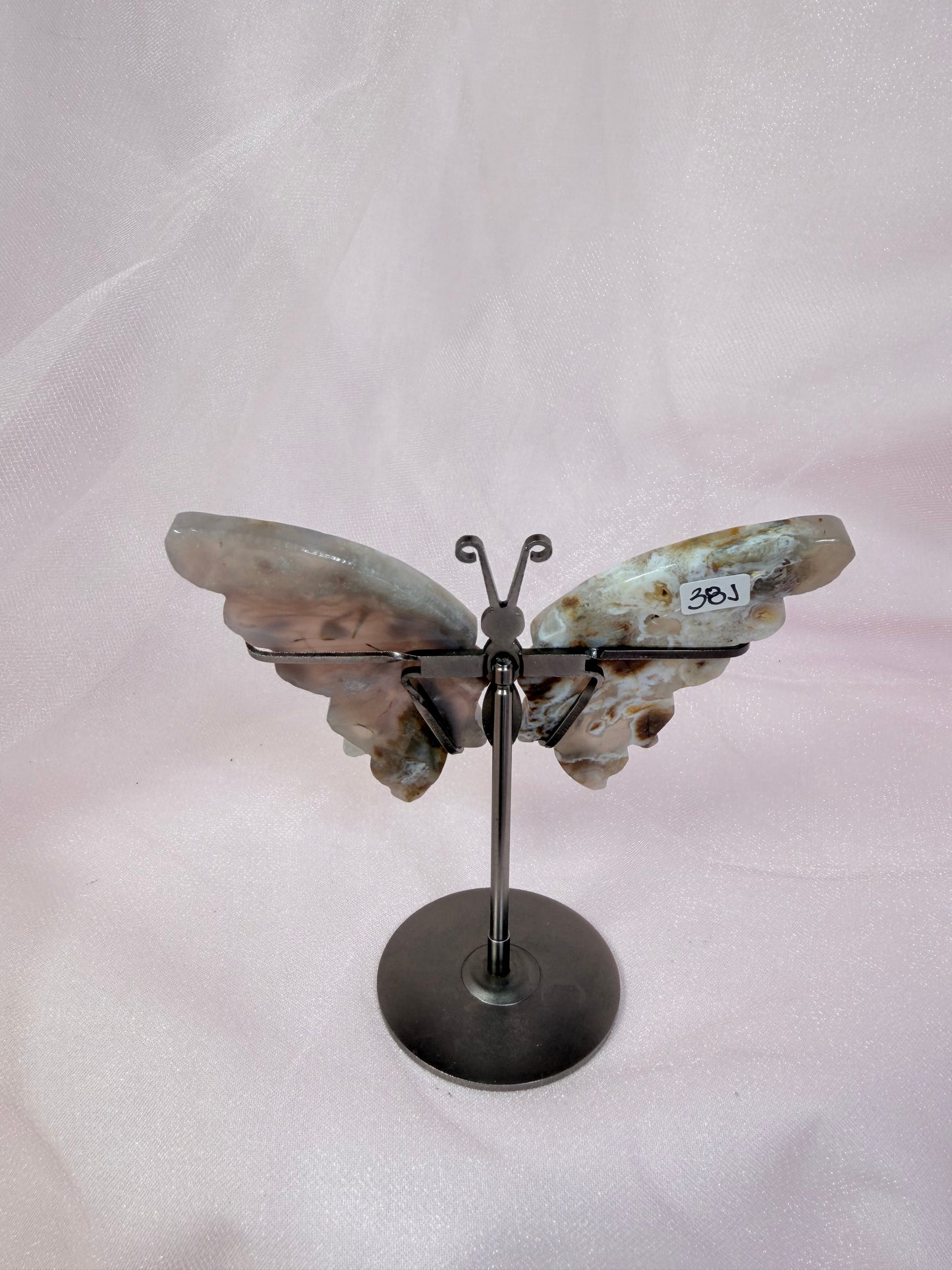 Agate Butterfly on Stand
