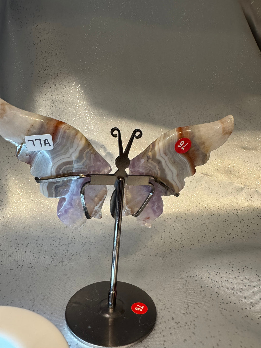 Lace Amethyst Butterfly 77A