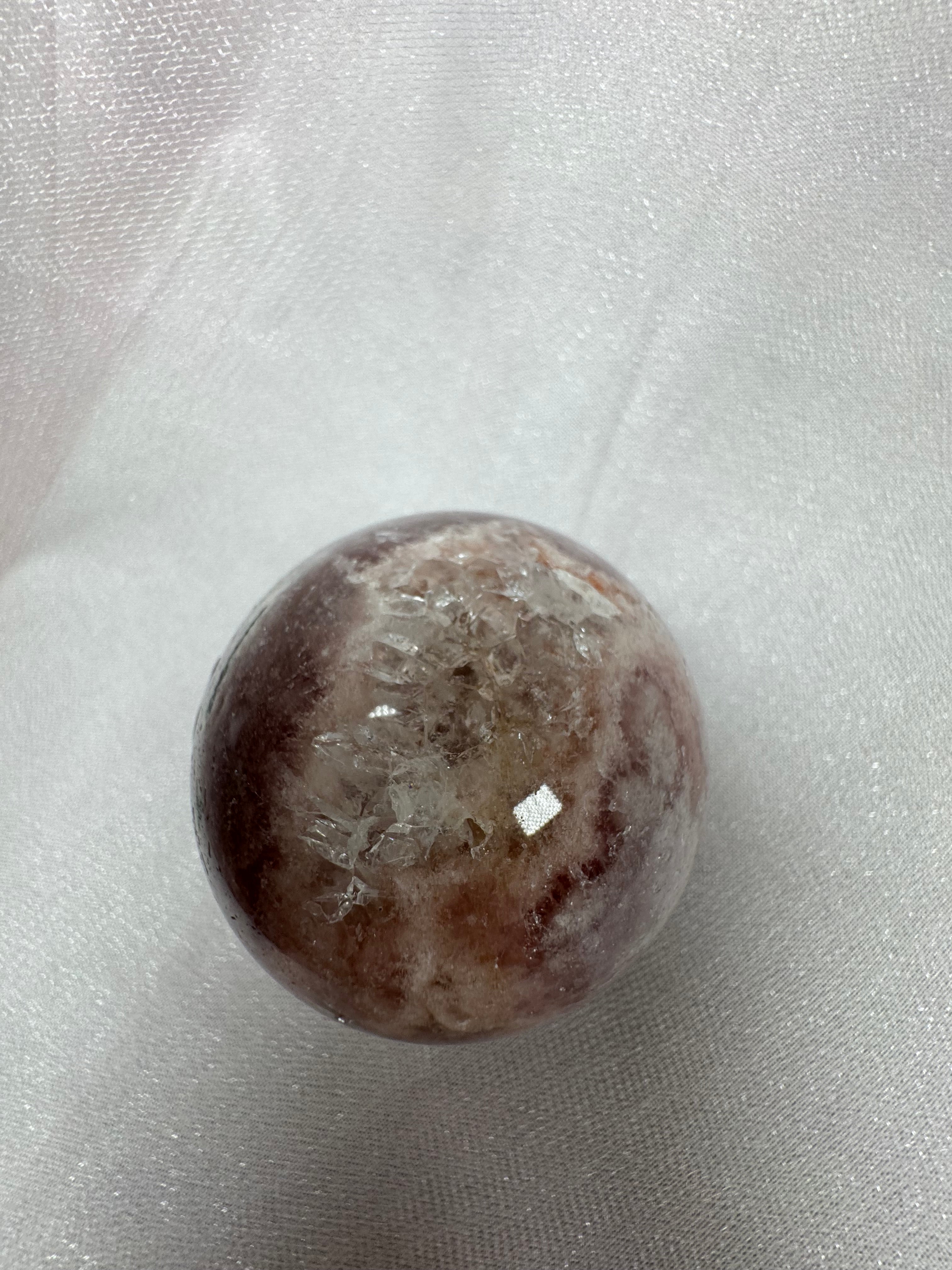 Flower Agate Sphere 52B