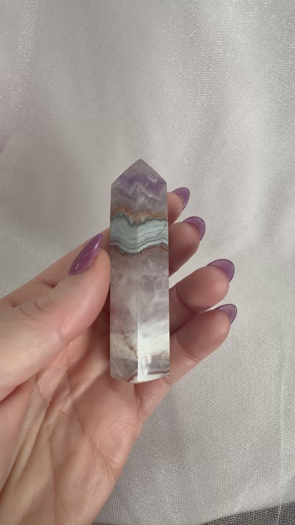 Lace Amethyst Tower 24A