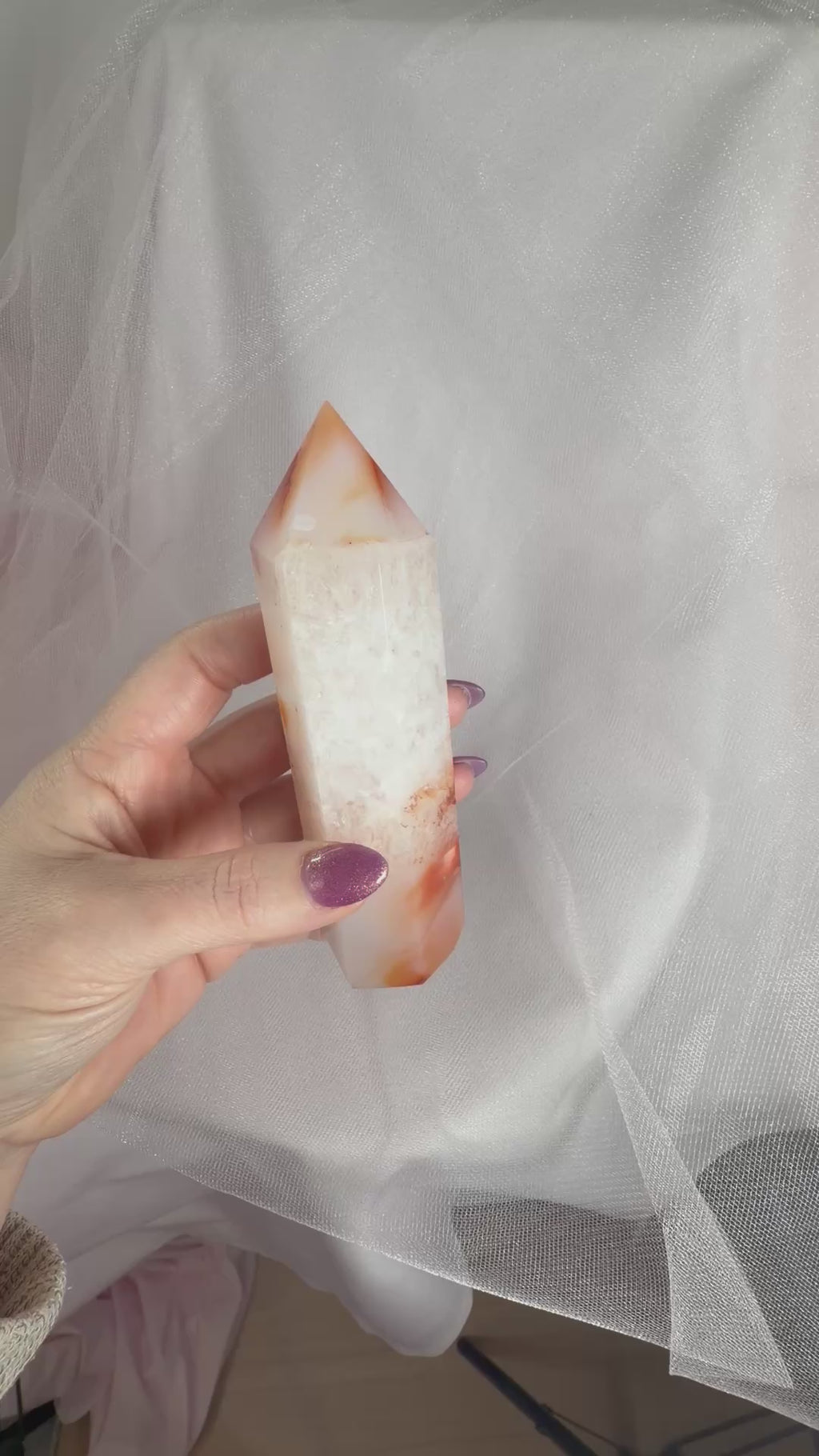 Carnelian Agate Tower 57A