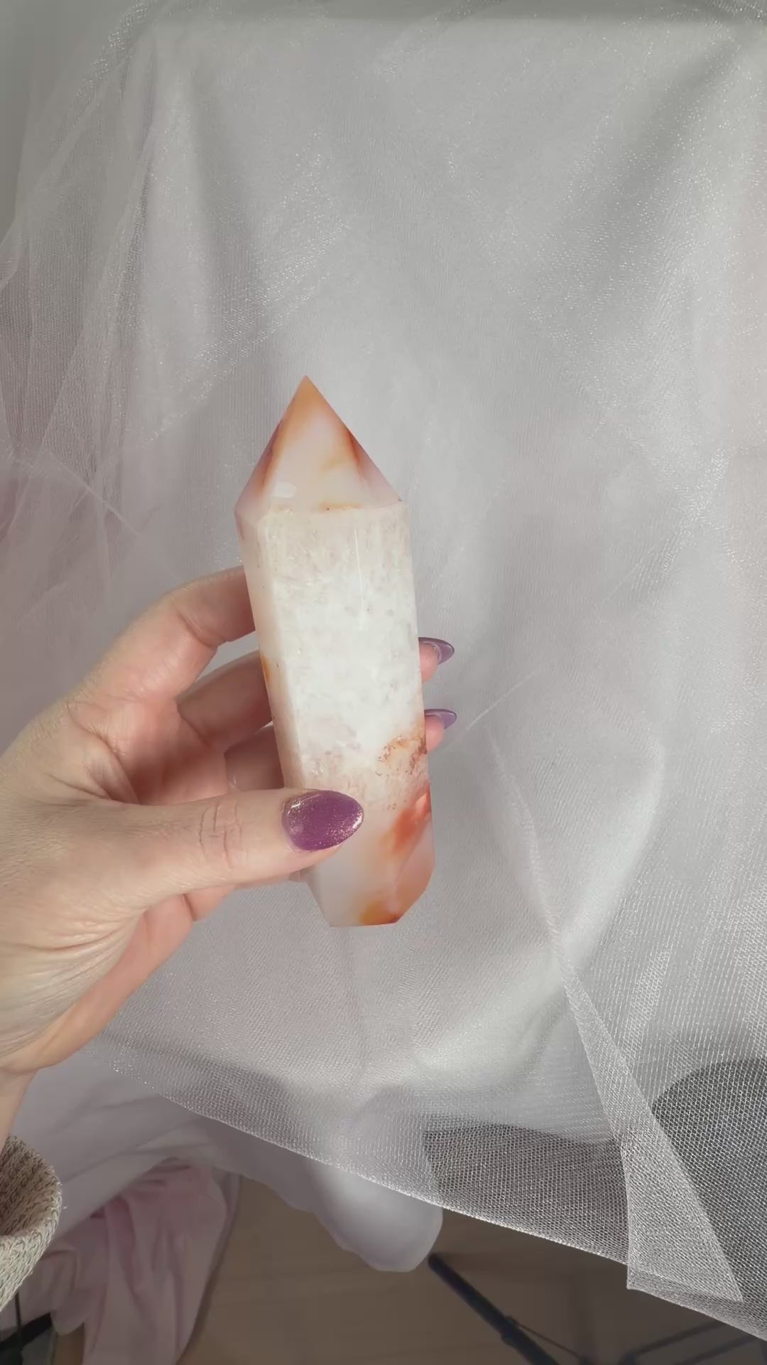 Carnelian Agate Tower 57A