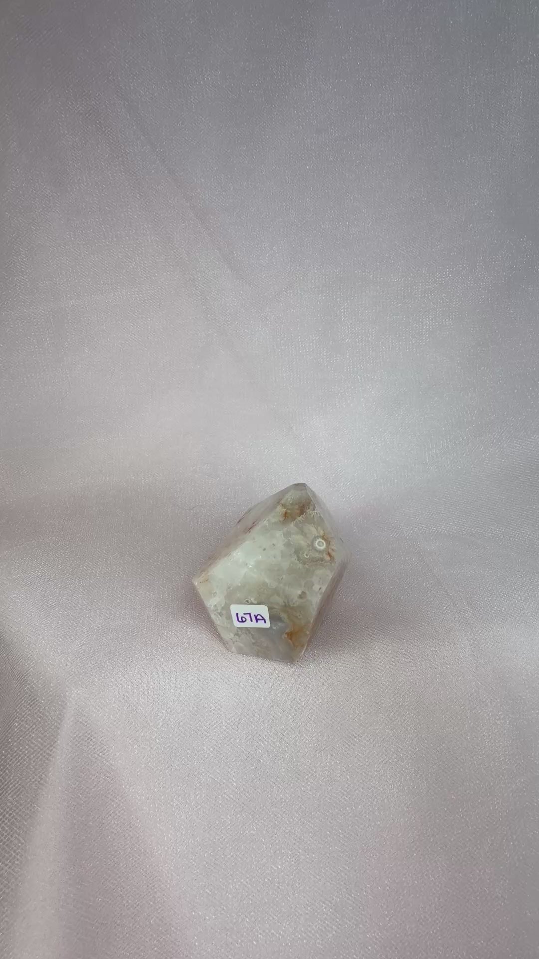 Carnelian Flower Amethyst Freeform